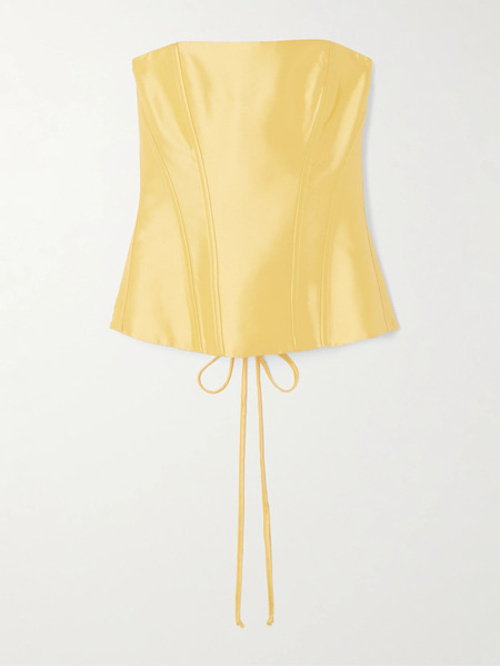  Rosamosario Rosamosario - Barbie Taffeta Corset - Yellow 