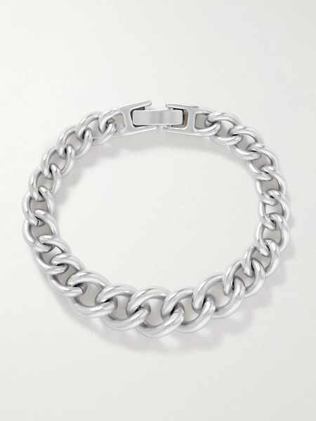  Roxanne Assoulin Roxanne Assoulin - The Graduated Silver-tone Bracelet - One Size 