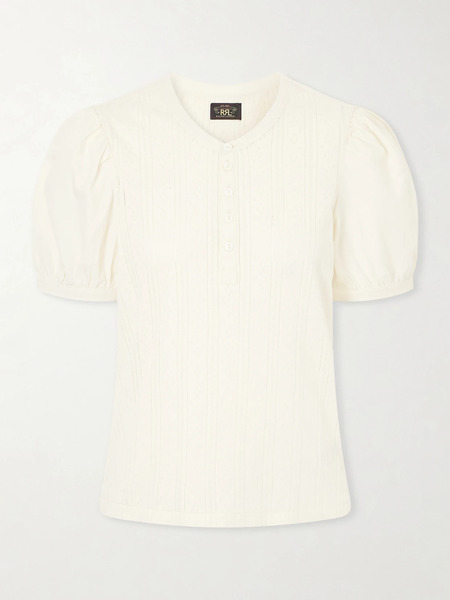  Rrl Rrl - Emily Henley Cotton Pullover - Cream 