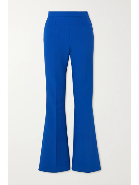  Safiyaa Safiyaa - Alexa Stretch-crepe Flared Pants - Royal Blue 
