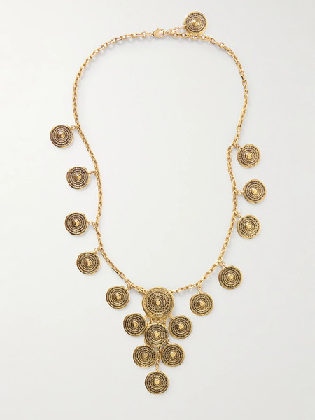  Saint Laurent Saint Laurent - Gold-tone Necklace - One Size 