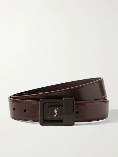  Saint Laurent Saint Laurent - Leather Belt - Brown 