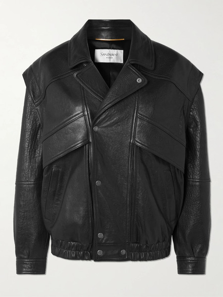  Saint Laurent Saint Laurent - Leather Jacket - Black 