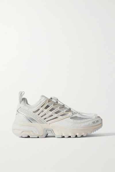  Salomon Salomon - Acs Pro Advanced Rubber-trimmed Mesh Sneakers - White 