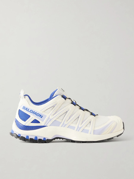  Salomon Salomon - Xa Pro 3d Rubber-trimmed Perforated Mesh Sneakers - White 