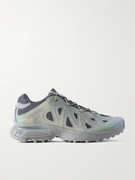  Salomon Salomon - Xt-whisper Void Mesh And Iridescent Tpu Sneakers - Silver 