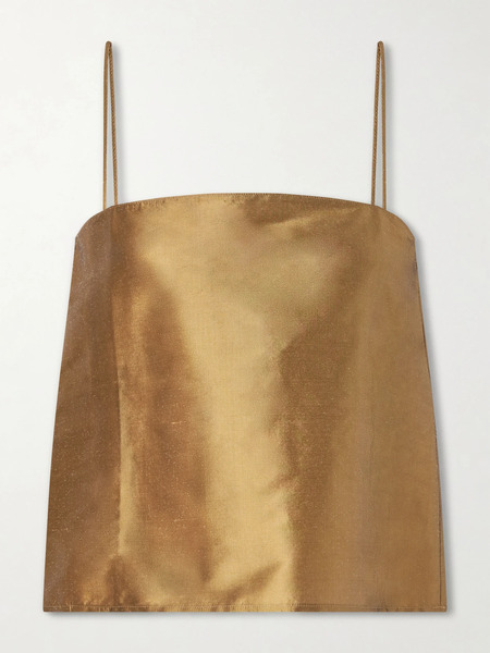  Sara Cristina Sara Cristina - Ola Silk Top - Gold 