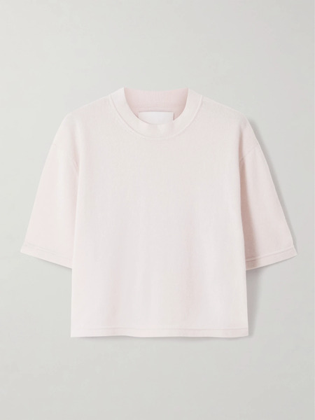  Sasuphi Sasuphi - Cropped Cashmere T-shirt - Pink 