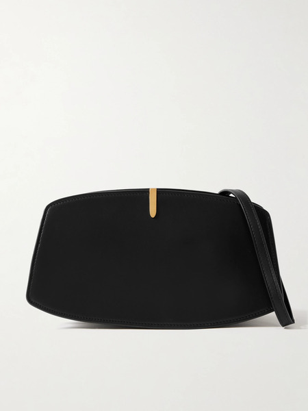  Savette Savette - Florence Embellished Leather Shoulder Bag - Black 
