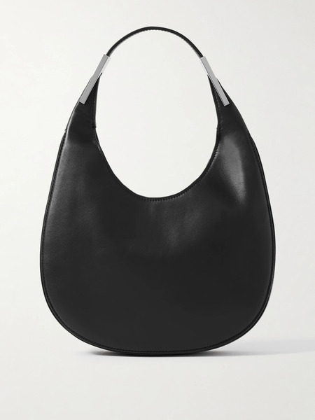 Savette Savette - Florence Small Leather Shoulder Bag - Black 