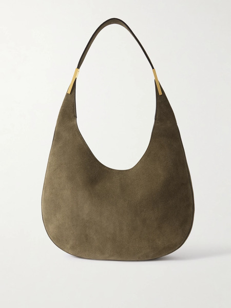  Savette Savette - Florence Suede Tote - Dark Brown 