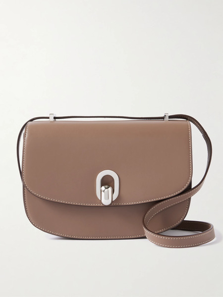  Savette Savette - Tondo 22 Leather Shoulder Bag - Gray 