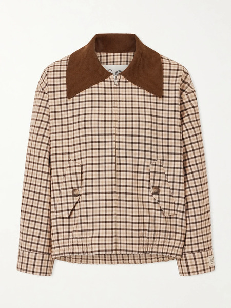  Sea Sea - Savannah Plaid Jacket - Beige 