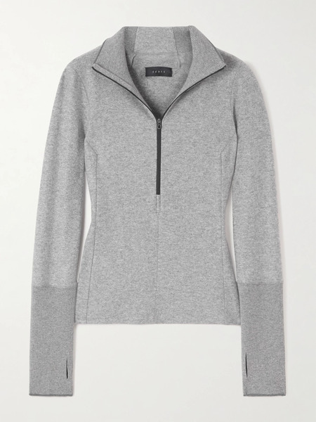  Sease Sease - Ariel Fleece Ski Top - Gray 