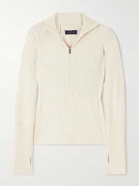  Sease Sease - Ariel Fleece Ski Top - White 