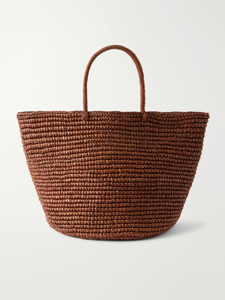  Sensi Studio Sensi Studio - Large Straw Tote - Brown 