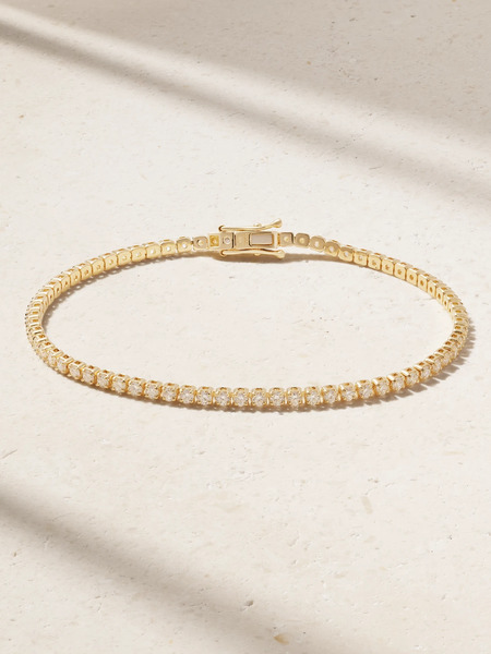  Shay Shay - 18-karat Gold Diamond Bracelet - One Size 