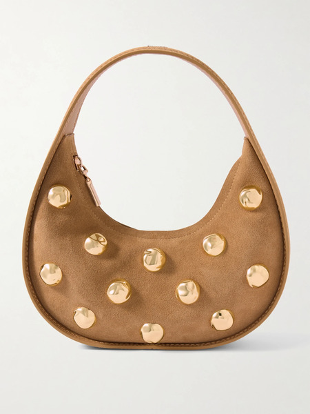  Simkhai Simkhai - Finn Studded Suede Tote - Camel 