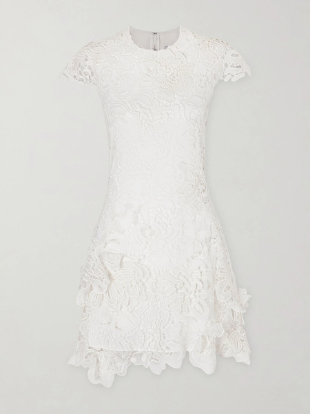  Simkhai Simkhai - Novelle Lace Mini Dress - White 