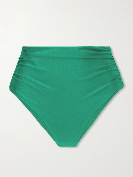  Simkhai Simkhai - Teya Ruched Bikini Briefs - Green 