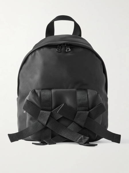 Simone Rocha Simone Rocha - Embellished Shell Backpack - Black 