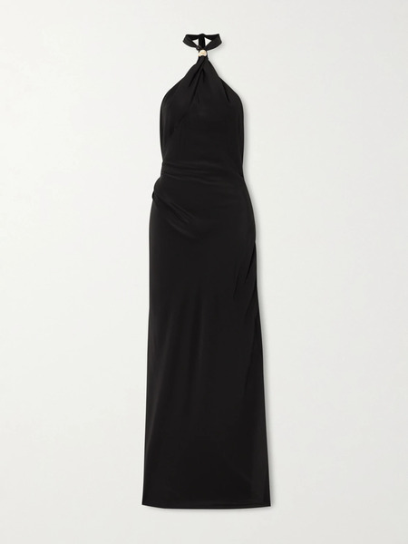  Sir. Sir. - Rioja Silk Maxi Dress - Black 
