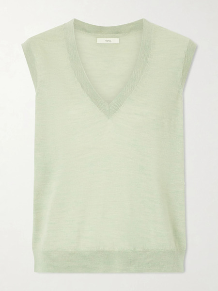  Skall Skall - Amara Merino Wool Vest - Green 