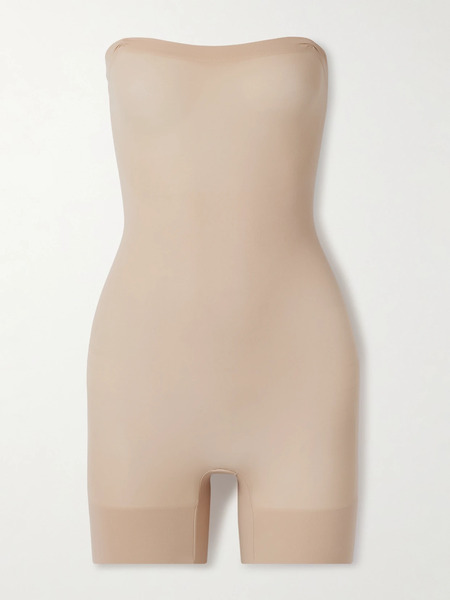  Skims Skims - Everyday Sculpt Strapless Shortie Bodysuit - Clay 
