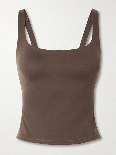  Skims Skims - + Nike Square Neck Tank - Dark Sepia 