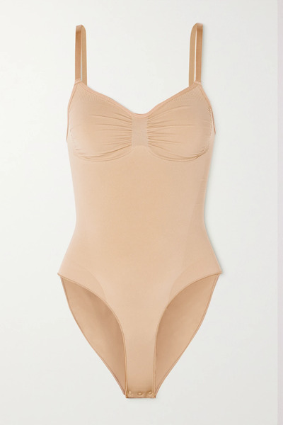  Skims Skims - Seamless Sculpt Brief Bodysuit - Clay 