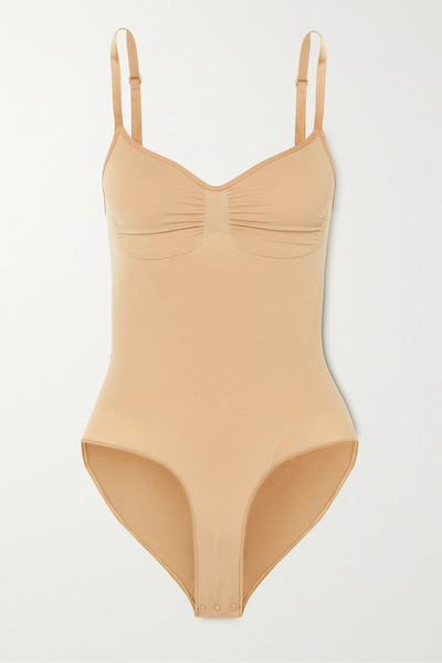  Skims Skims - Seamless Sculpt Brief Bodysuit - Ochre 