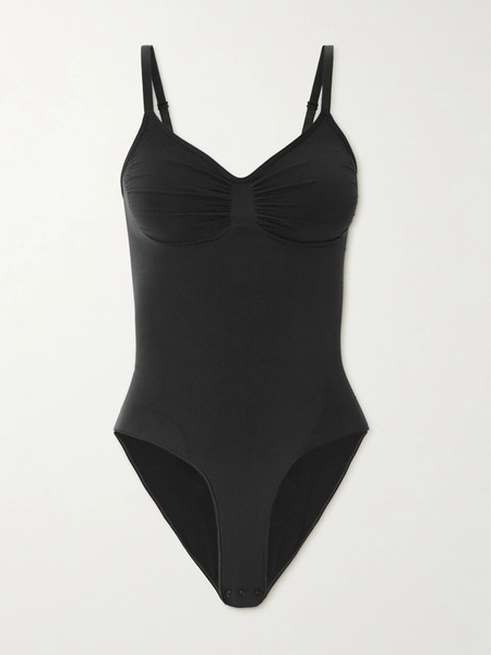  Skims Skims - Seamless Sculpt Brief Bodysuit - Onyx 