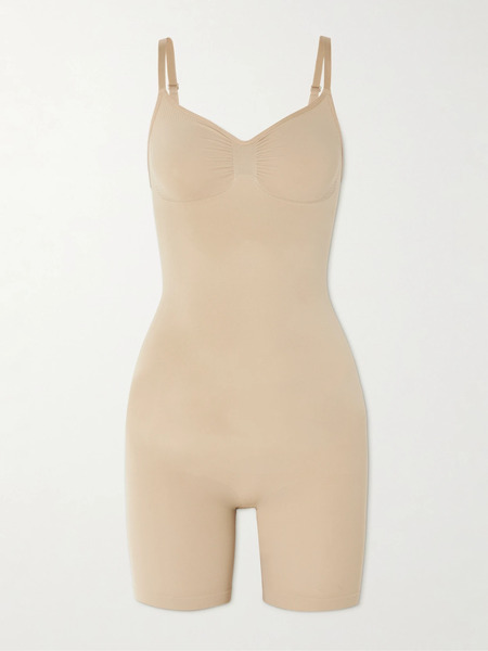  Skims Skims - Seamless Sculpt Mid Thigh Bodysuit - Clay 