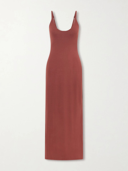  Skims Skims - Smooth Layers Skimpy Scoop Neck Maxi Dress - Henna 