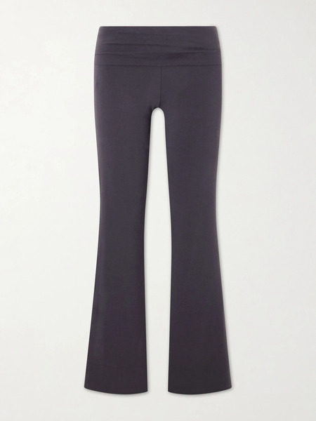  Skims Skims - Stretch-cotton Jersey Foldover Pants - Ash 