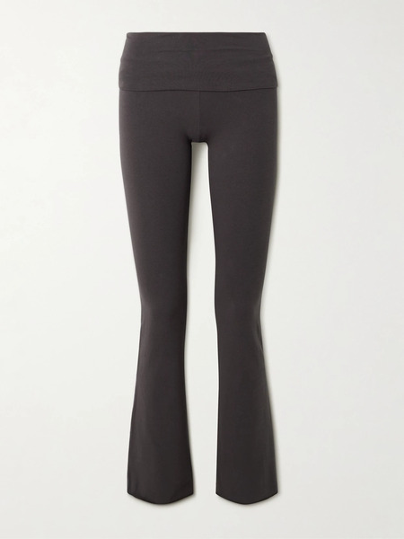  Skims Skims - Stretch-cotton Jersey Foldover Pants - Iron 