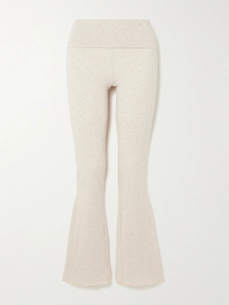  Skims Skims - Stretch-cotton Jersey Foldover Pants - Neutral 