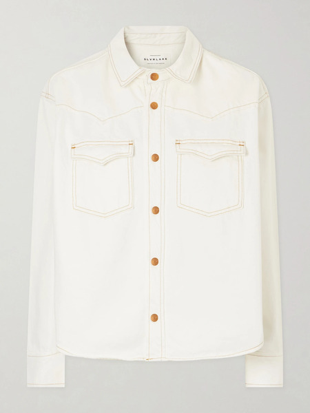  Slvrlake Slvrlake - Cassidy Denim Jacket - White 