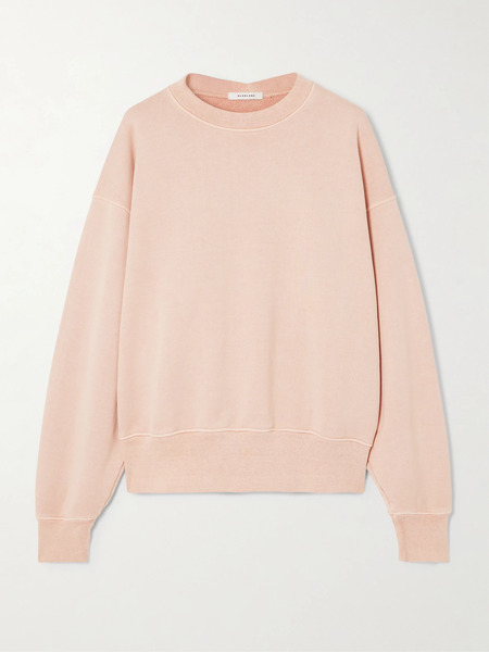  Slvrlake Slvrlake - Cinch Cotton-jersey Sweatshirt - Pink 