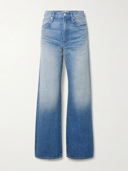  Slvrlake Slvrlake - Grace High-rise Wide-leg Jeans - Mid Denim 