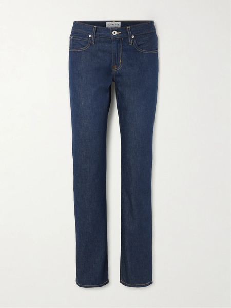  Slvrlake Slvrlake - Isabel Low-rise Slim-leg Jeans - Dark Denim 