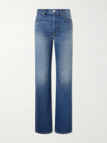  Slvrlake Slvrlake - Kendra High-rise Straight-leg Jeans - Mid Denim 