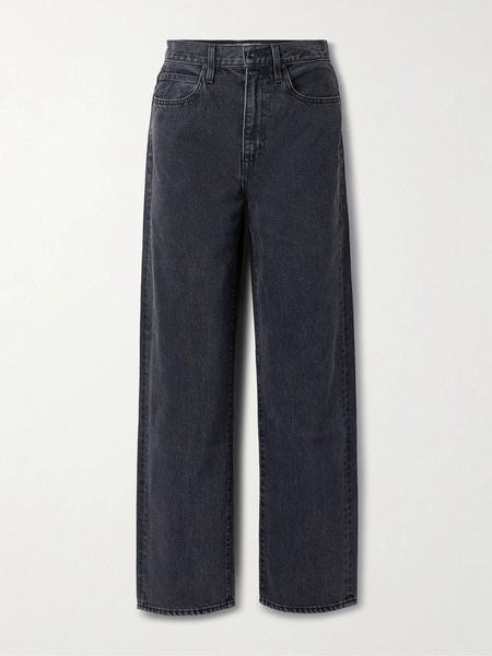  Slvrlake Slvrlake - Koko High-rise Straight-leg Jeans - Black 