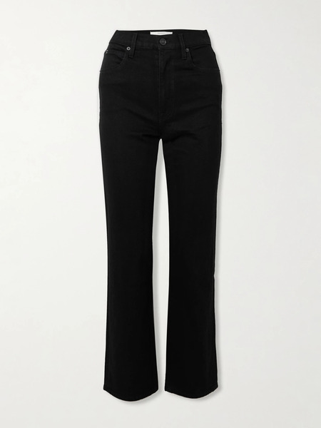  Slvrlake Slvrlake - London High-rise Straight-leg Jeans - Black 