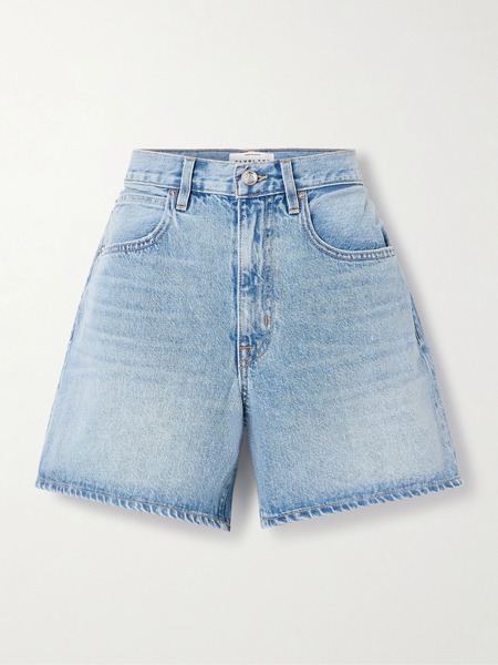  Slvrlake Slvrlake - Walker Distressed Denim Shorts - Light Denim 