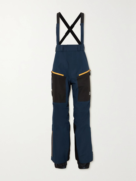  Snow Peak Snow Peak - + Mountain Of Moods Layered Shell-trimmed Ripstop Straight-leg Ski Pants - Navy 