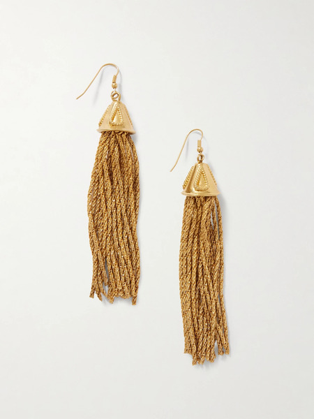  Sonia Petroff Sonia Petroff - Cascata Gold-plated Earrings - One Size 