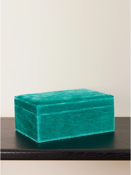  Sophie Bille Brahe Sophie Bille Brahe - Velvet Jewelry Box - Green 