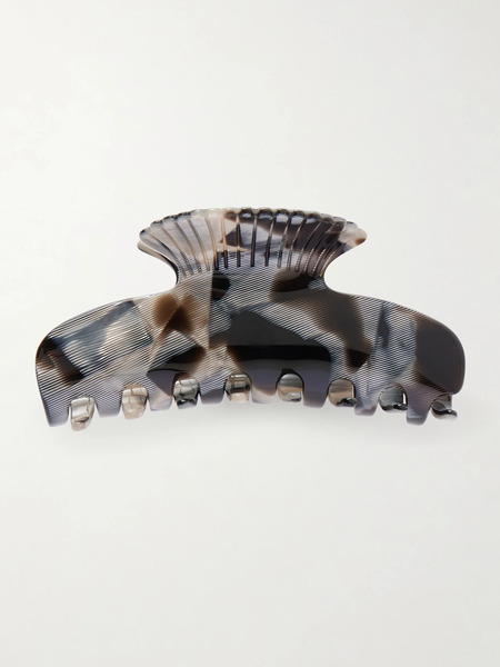  Sophie Buhai Sophie Buhai - Fan Shell Acetate Hairclip - Black 