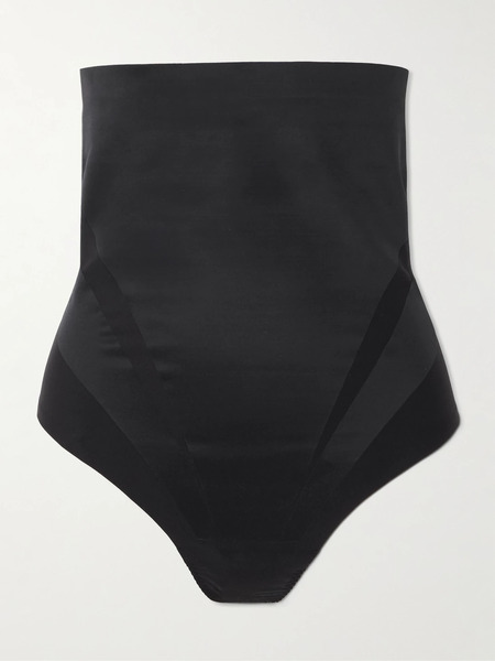  Spanx Spanx - Spanxsculpt™ Seamless Power High-waisted Stretch Thong - Black 